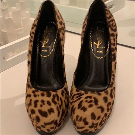 ysl cheetah shoes